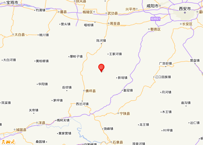 宁陕县各乡镇镇地图图片