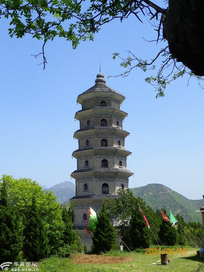 蓝田文峰塔祝国寺掠影-咸阳论坛-华商论坛