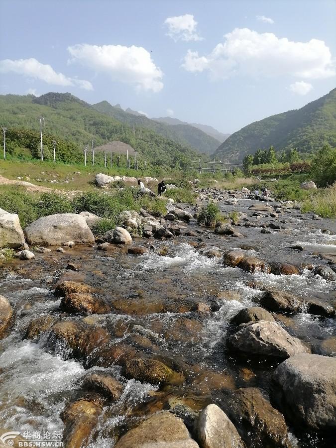 五一下午游玩小峪水库景色真美