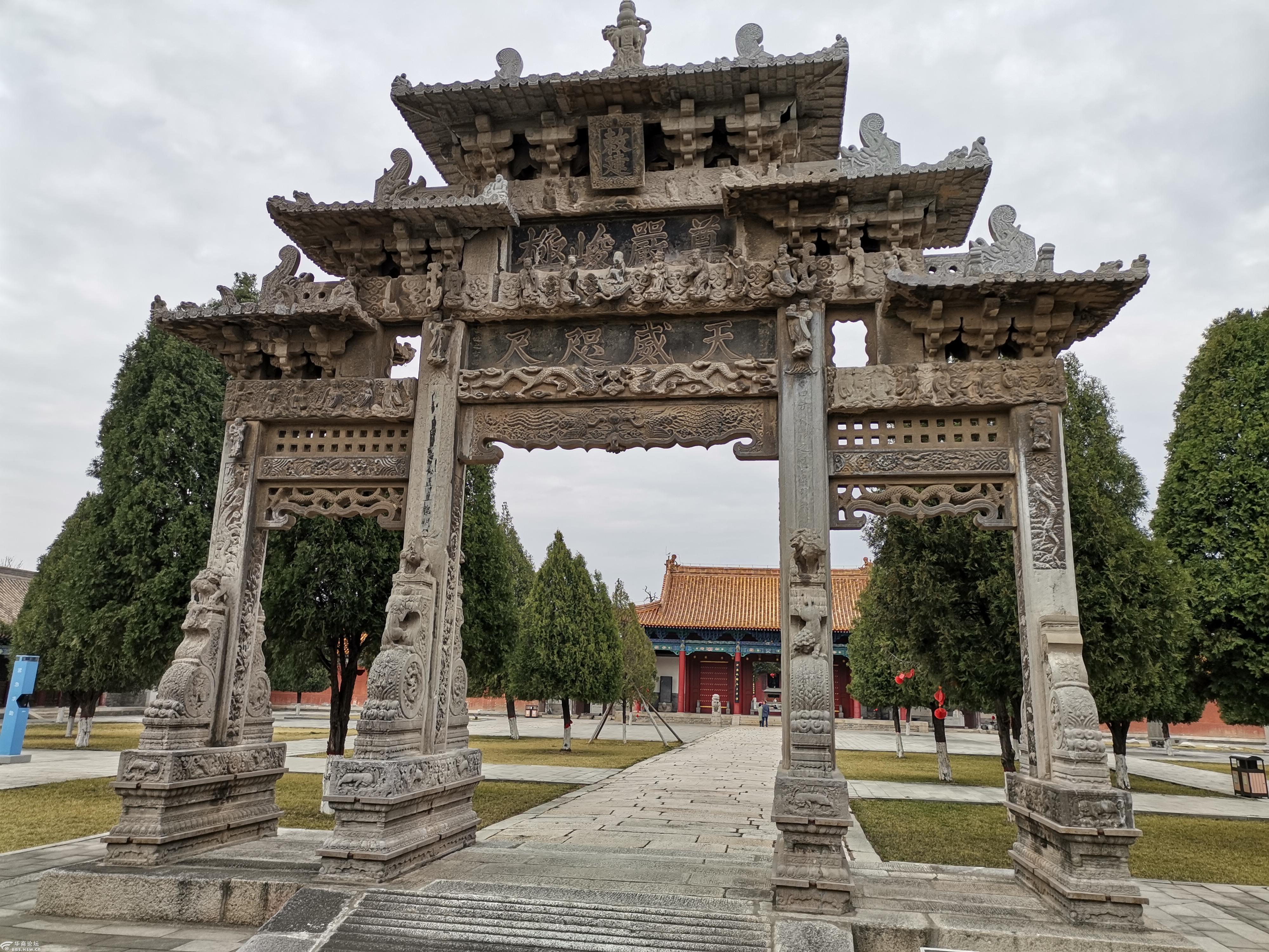 陕西小故宫华山西岳庙