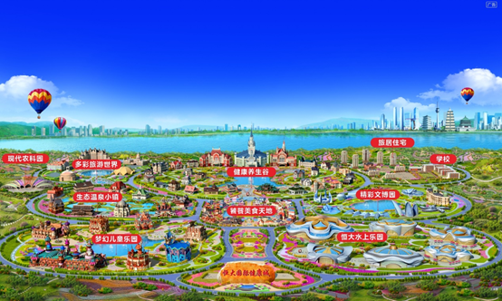 西安恒大旅游城位置图片