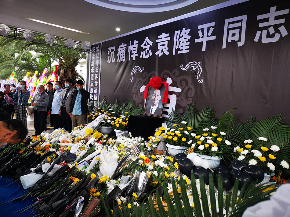 悼念现场