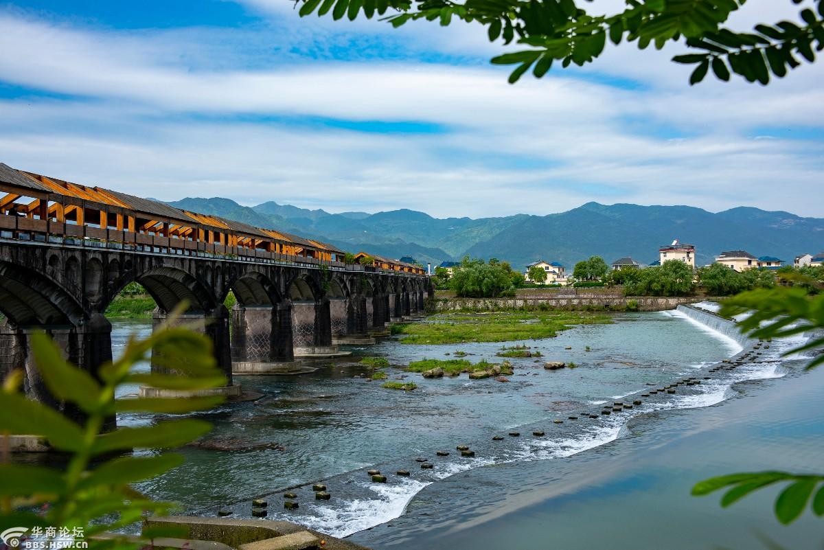 浙南行摄14丽水松阳的网红桥石门圩廊桥