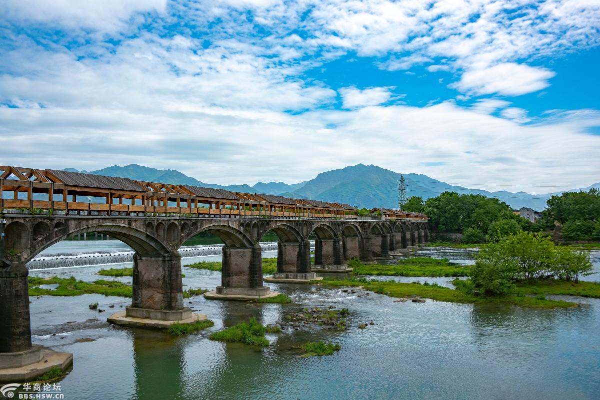 浙南行摄14丽水松阳的网红桥石门圩廊桥