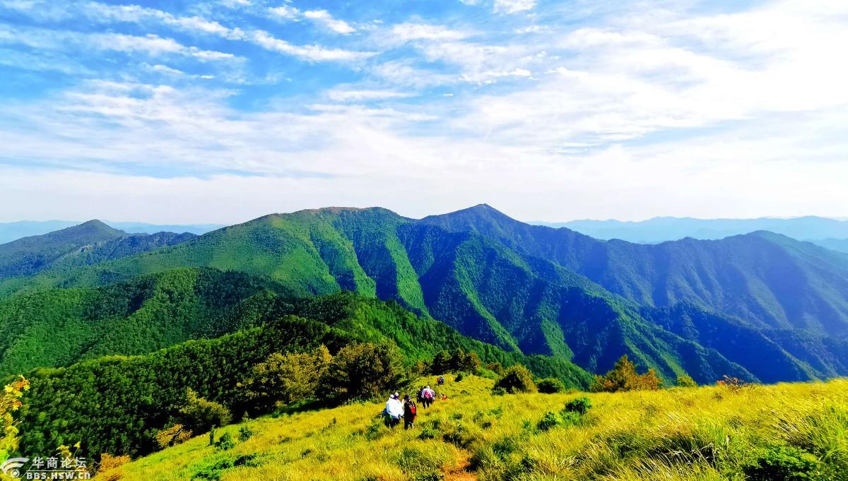 狗扒梁漫步西梁顶赏花
