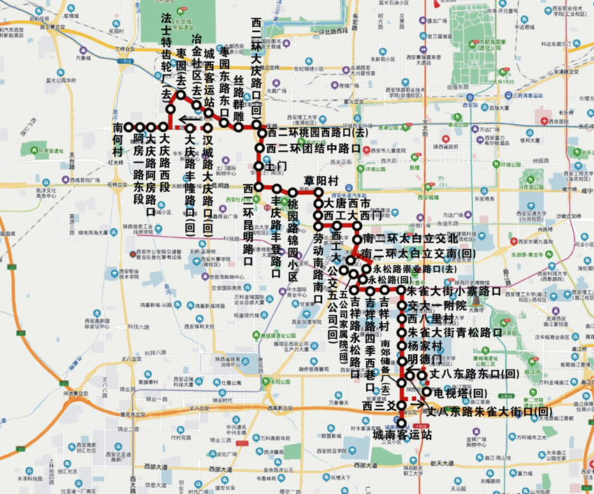 德州106路公交车路线图图片