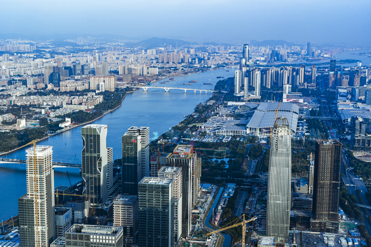 广州琶洲航拍图  琶洲管委会 供图