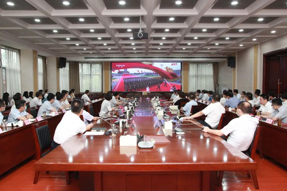 迎百年华诞，颂百年辉煌 ——莲湖区收听收看庆祝中国共产党成立100周年大会