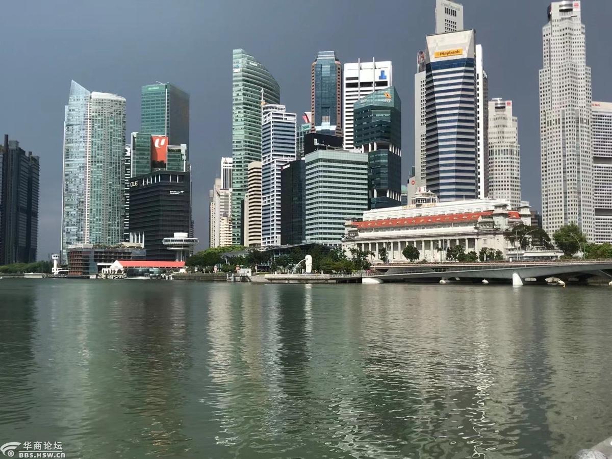 手机随手拍:新加坡海滨弯