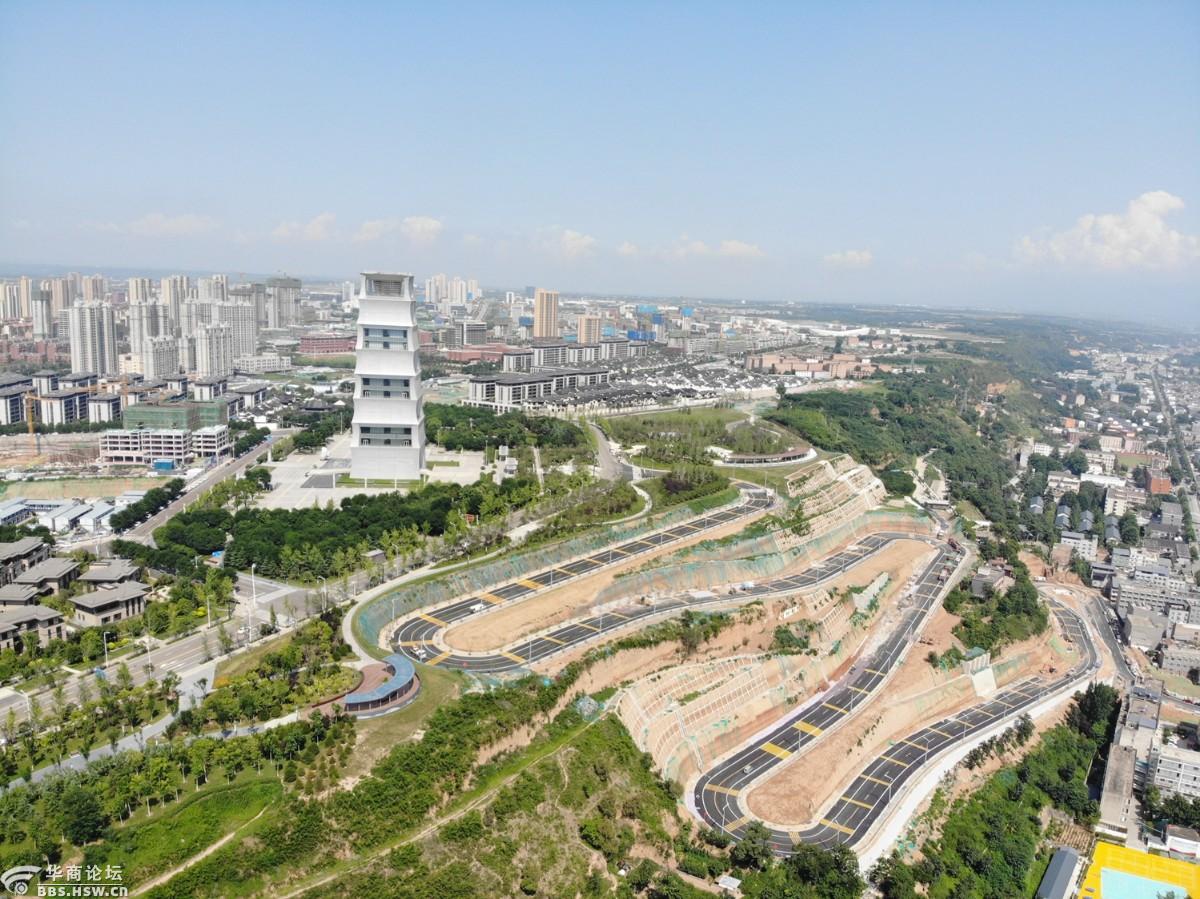 见证西安航天城下塬路