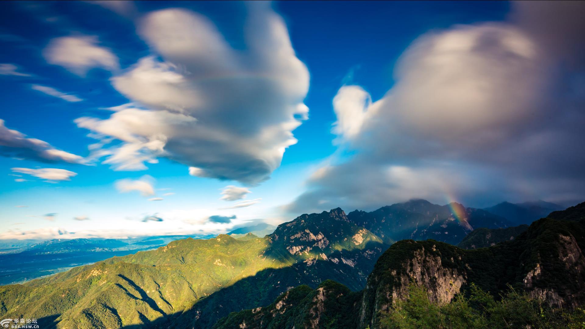 嘉午台8月5日周四终南毓秀小华山观奇峰异景