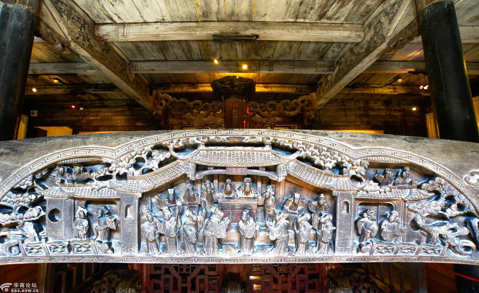 江南木雕陈列馆乌镇东栅悠哉转