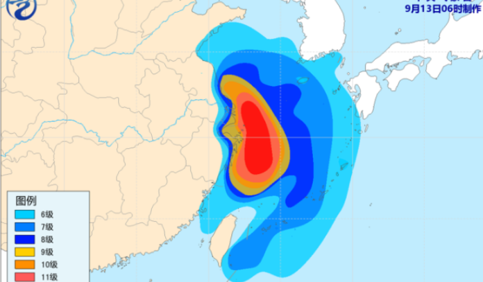 华商头条|台风橙警：“灿都”或于今晚登陆上海浦东到江苏启东一带沿海