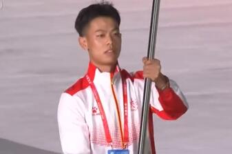 华商头条|陕西代表团旗手是个西安娃 曾获“国际级运动健将”称号