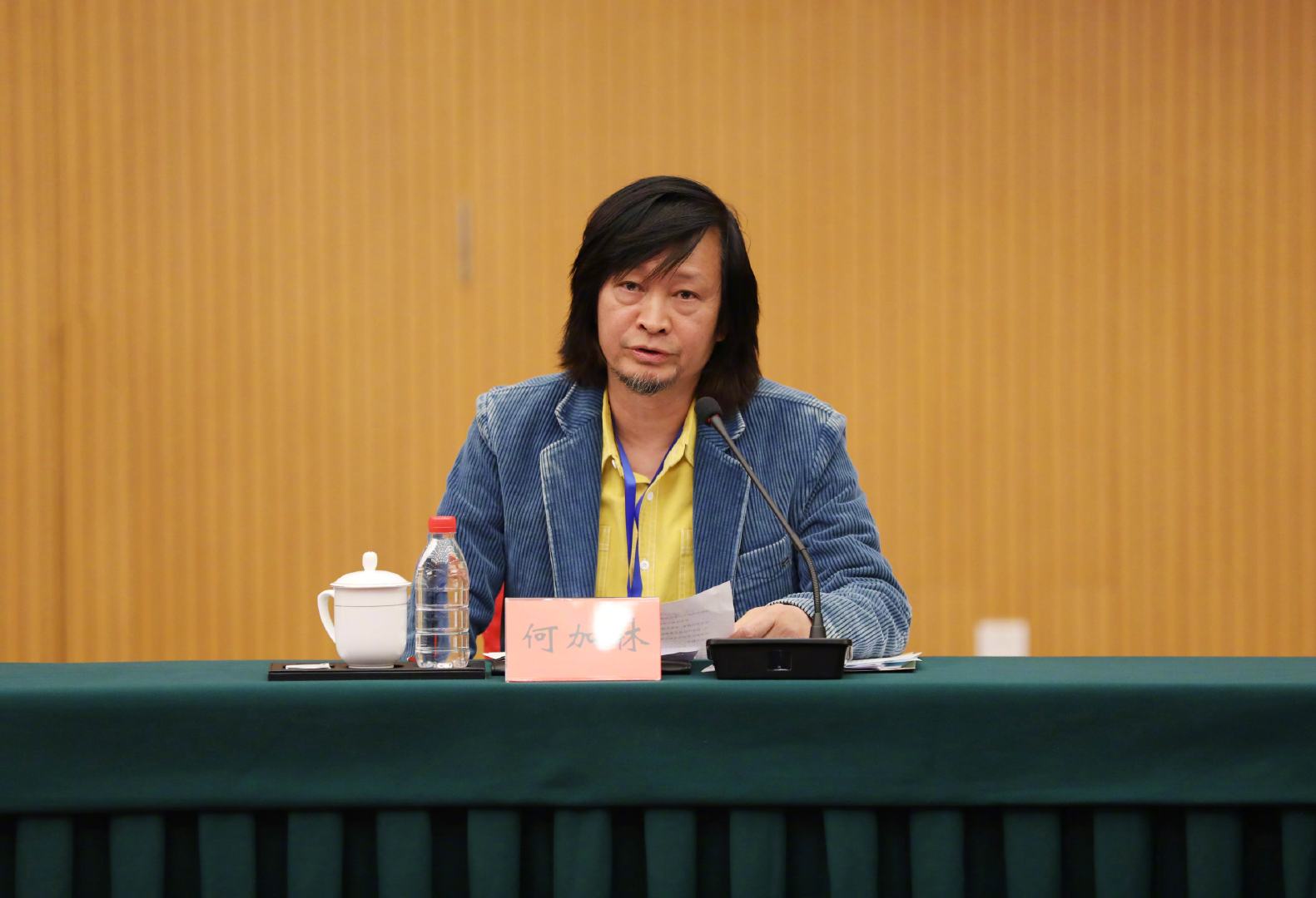 中国国家画院美术馆原馆长 何加林