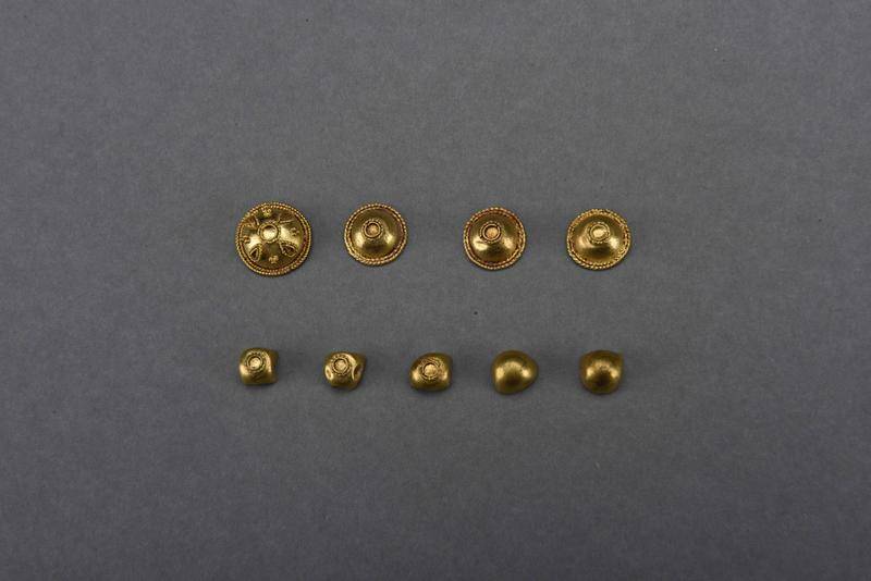 咸阳塔儿坡战国秦墓发现起源于西亚的焊珠工艺金饰品