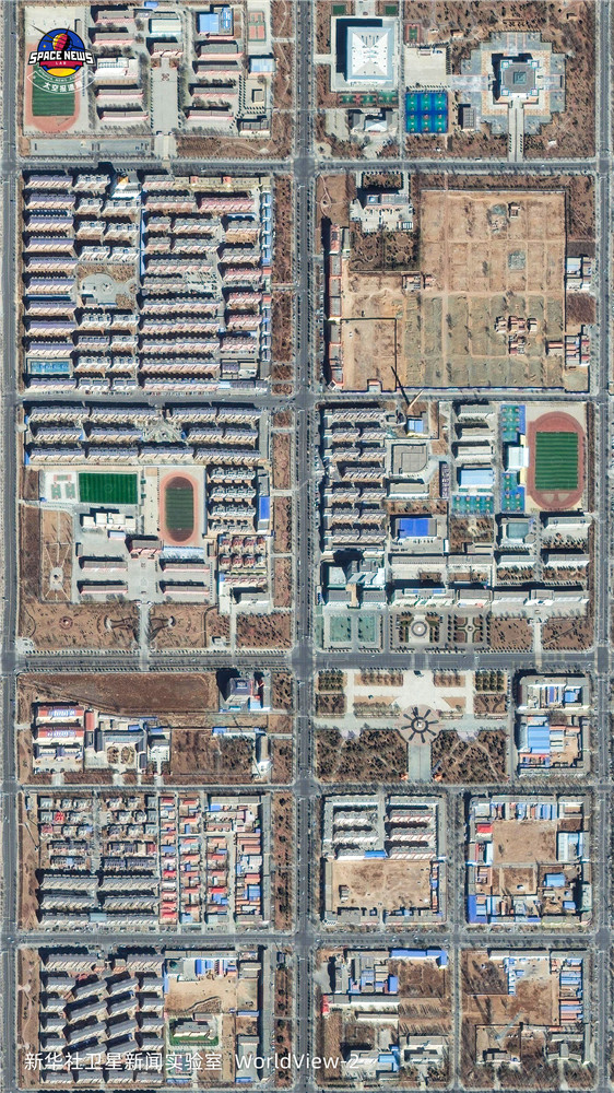 新华社年度卫星影像：2021，奋进的中国