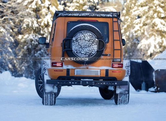 华商头条|配V8发动机 AMG G 63 4×4海外谍照