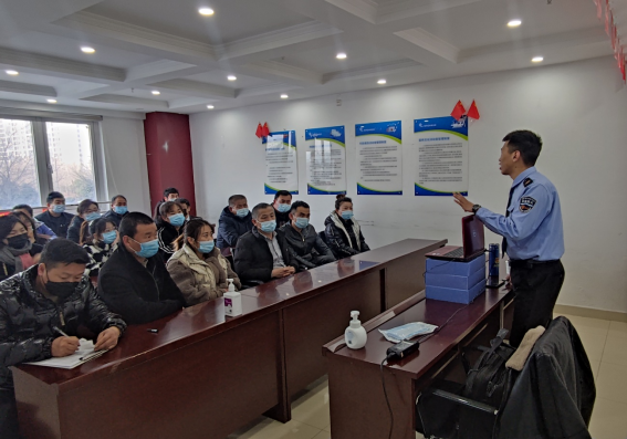 经开区社区开展春季消防安全宣讲会