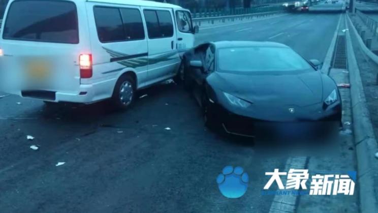 华商头条|北京一面包车撞上兰博基尼跑车被起诉