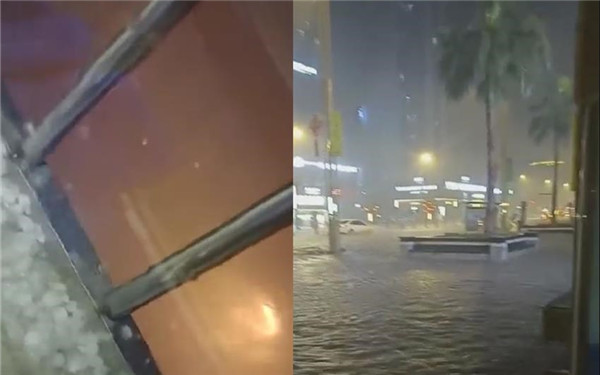 四川安岳突现狂风暴雨和鸽子蛋大小冰雹 医院：已接诊十多名伤者