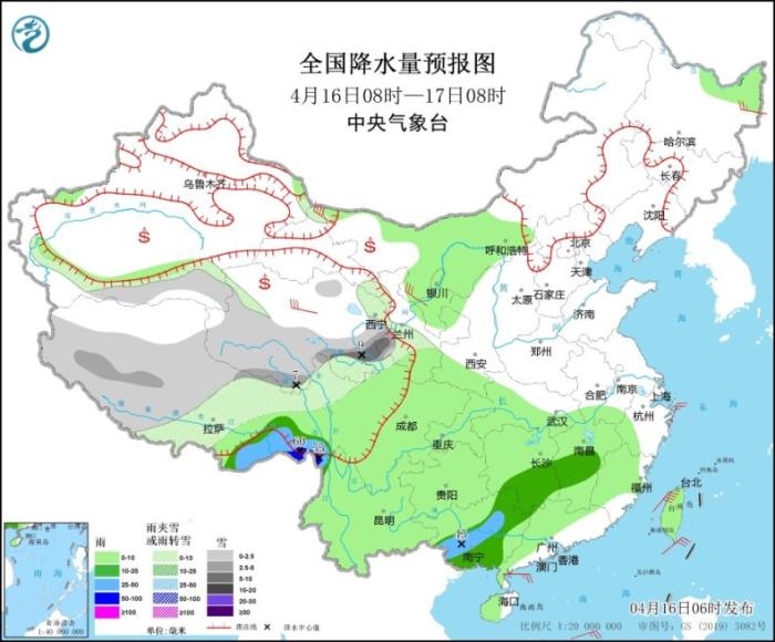 冷空气影响我国中西部 新疆甘肃内蒙古有沙尘天气