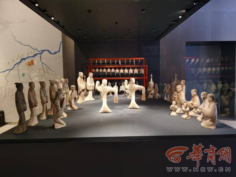 探馆陕西考古博物馆：泾阳大堡子汉墓又出土成套乐舞陶俑