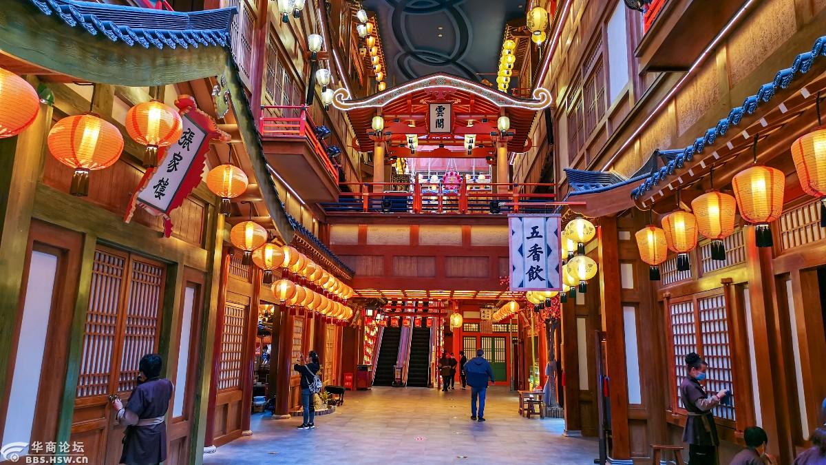 长安十二时辰主题街区随拍