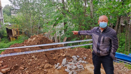洛南村民反映道路被开发商占用 土地收储中心：无证据证明此路存在