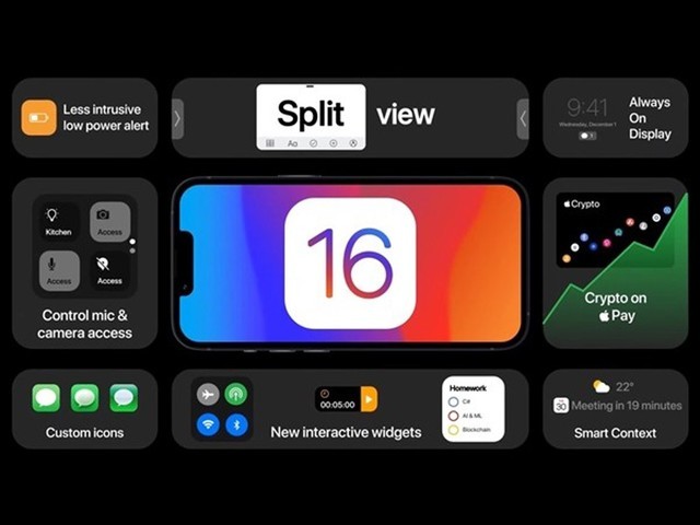 iOS 16细节曝光：新的锁屏界面 
