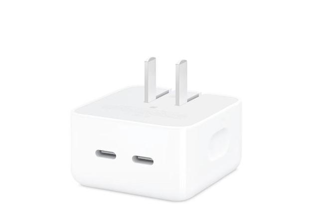 苹果发布新款35w双口充电器售价399元