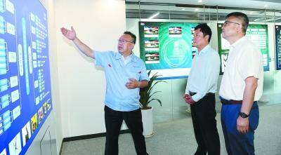 郭大为在秦创原国企创新中心调研企业科技创新和省国资系统工会工作