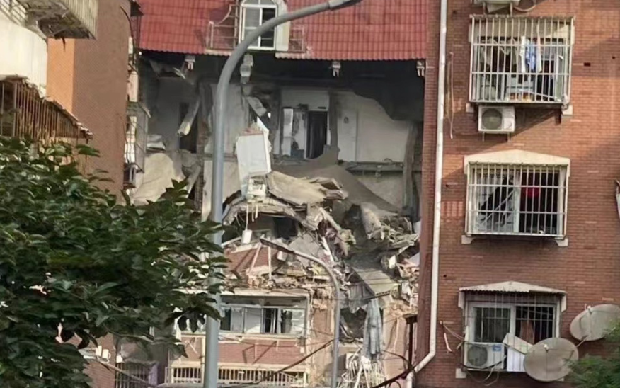 天津北辰区发生爆炸事故 现场正在救援中