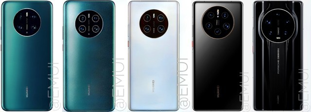辨识度很高 华为Mate50全系实机渲染图 
