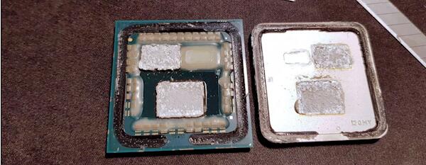 自己动手为锐龙7 5800X3D开盖换液金 玩游戏瞬间暴降10℃ 