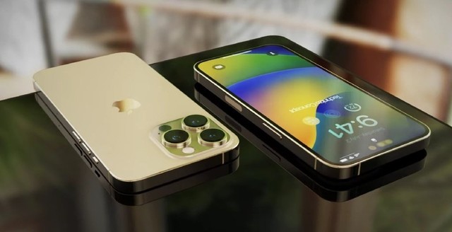 iPhone14真机实拍图泄露，奶金色或成当季主推 