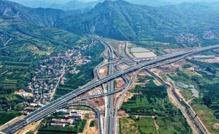 西安外环高速公路南段预计9月底通车