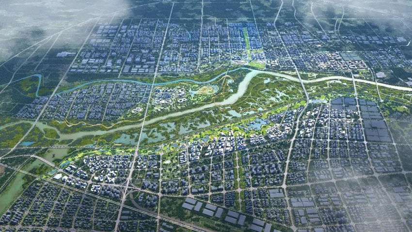 渭河两岸规划设计震撼曝光 渭河南岸将划出六大区域 西安北跨加速