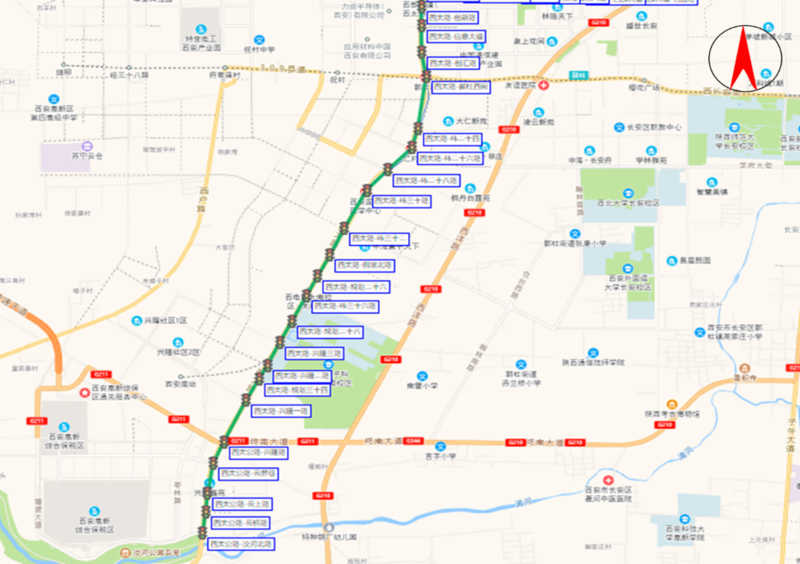 西太路设置“超长绿波带”串联22个路口 减少车辆停车次数
