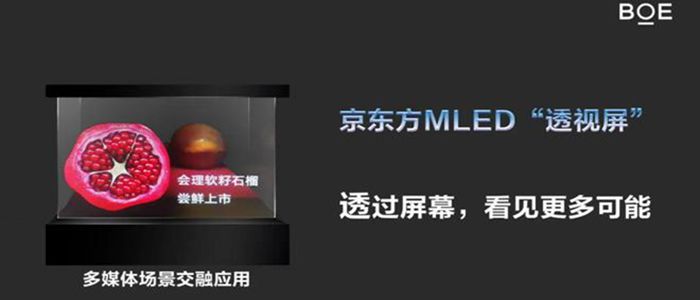 华商头条|京东方研发出高透高亮 MLED透视屏：透明度65%以上