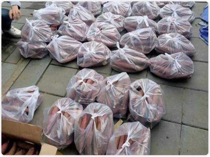 “父亲自助卖红薯救儿子”追踪|爱心市民买完当日所有红薯 “红薯爸爸”开始打针准备给儿子移植