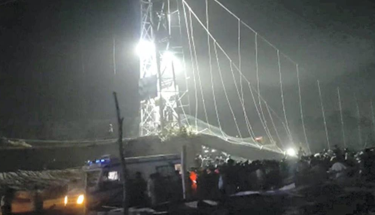 印度垮塌拉索桥被曝翻修黑幕：只换地板未换缆索 多条缆索同时断裂