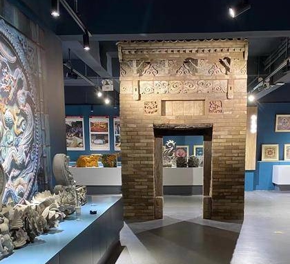 因村落搬迁 明朝晚期砖雕门楼被迁进西安这所高校博物馆