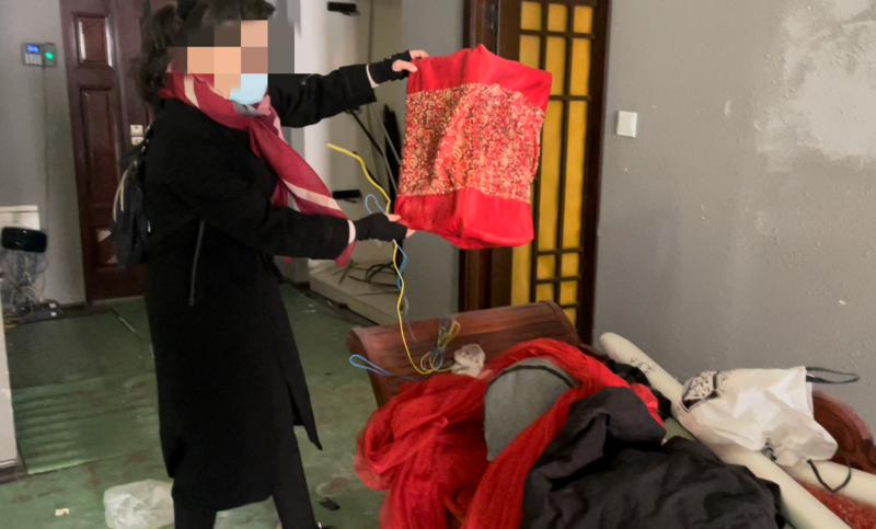 西安女子花1599元仕女阁古风摄影工作室拍写真 还未拍摄店搬走了
