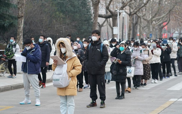 西安硕士研究生考试现场 全力实现“如期考试、应考尽考、平安研考”