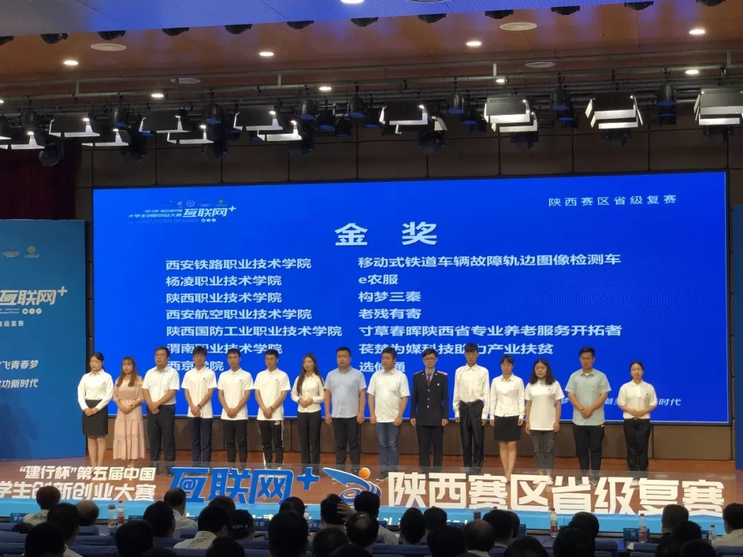 荣获第五届中国“互联网+”大学生创新创业大赛陕西赛区金奖.jpg