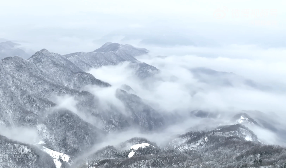 华商头条|这是什么神仙景色！南宫山云海一秒天宫一秒人间