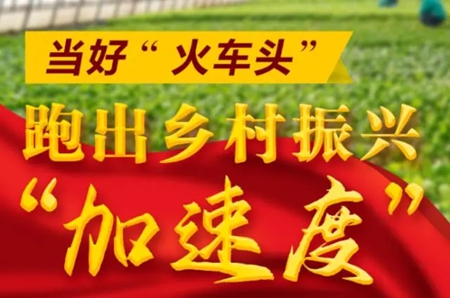 华商头条|当好‘火车头’，跑出乡村振兴‘加速度’!”