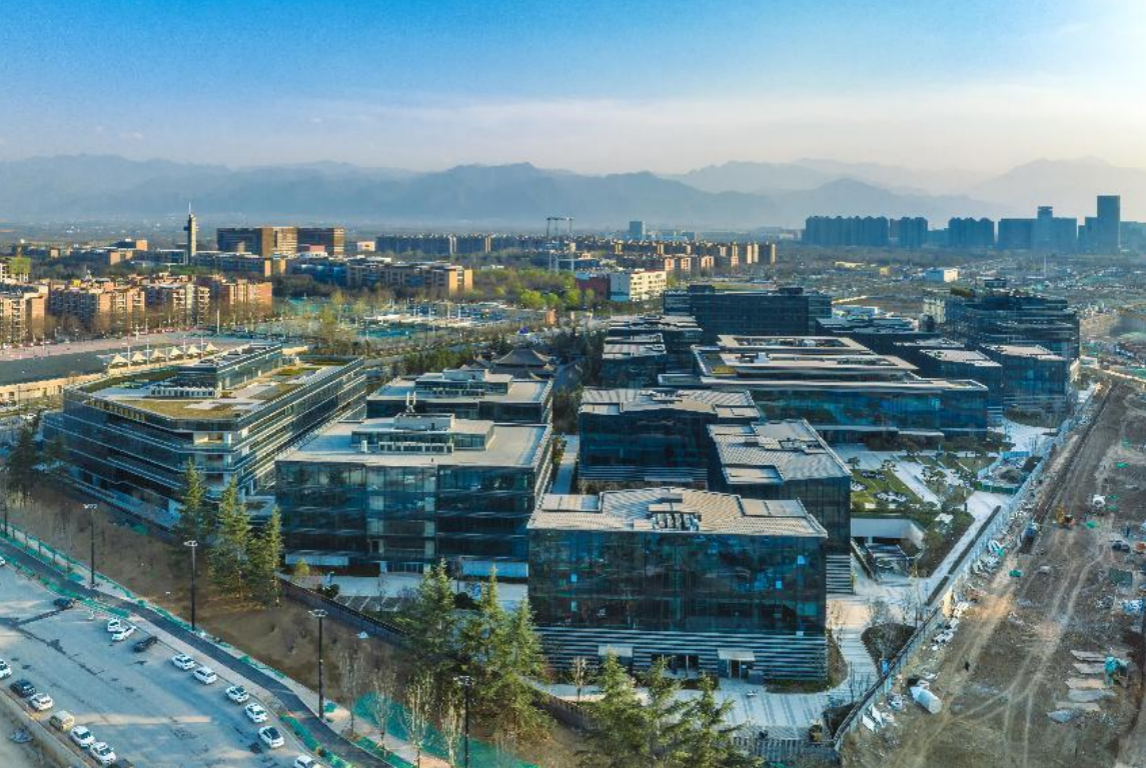 丝路科学城心心向荣