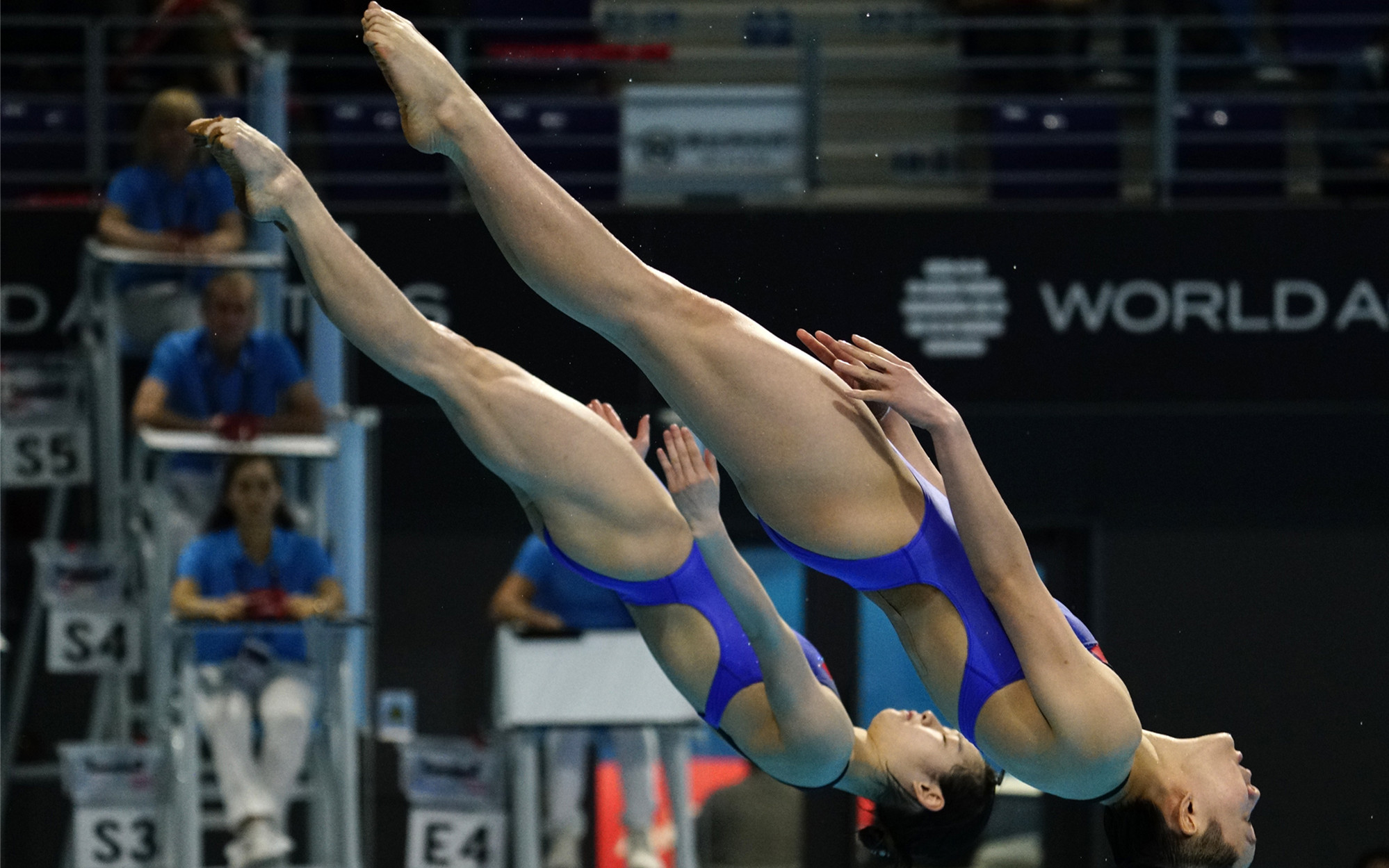 跳水世界杯首日中国队获4枚金牌 今日将决出男子、女子3米板两块金牌